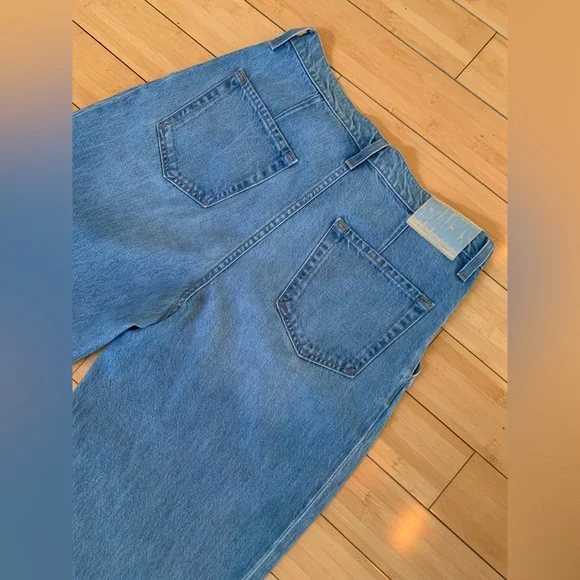 Mother SNACKS pleated front jeans - Picture 6 of 10